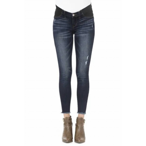 KanCan baby maternity jeans in dark stone wash