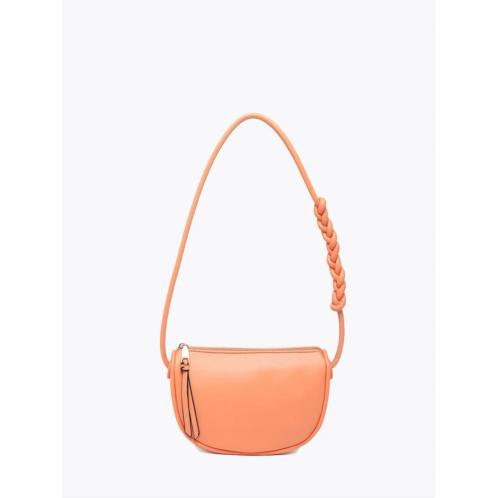 Jen & Co. womens annaka vegan shoulder bag in sherbet
