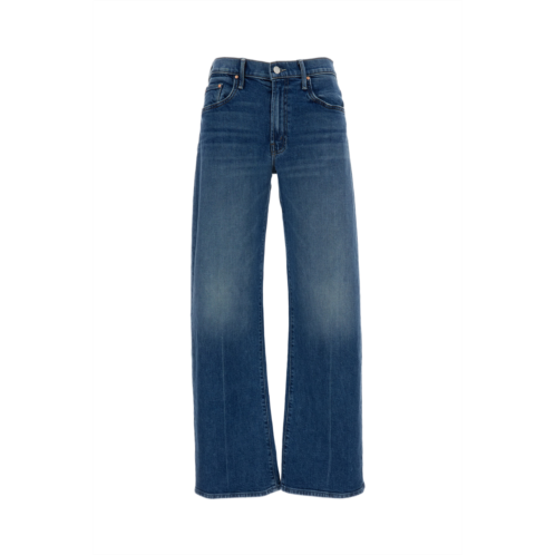 MOTHER mid-rise wide-leg jeans