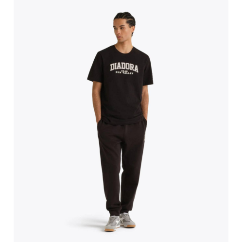 Diadora run valley jogger pants in black