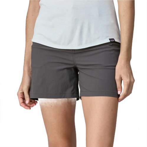 Patagonia quandary hiking shorts - 5 in forge grey