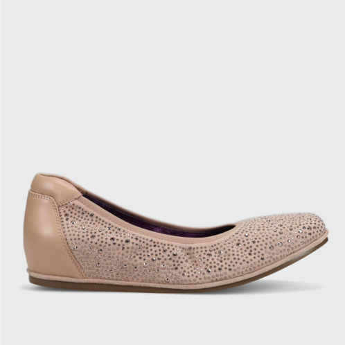 VANELi womens gisel flat in sesame suede