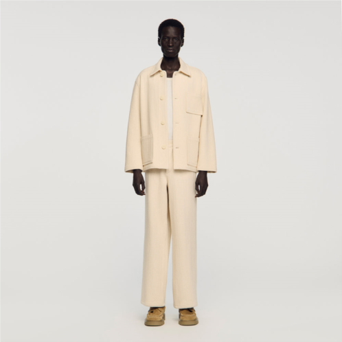 Sandro cotton worker jacket