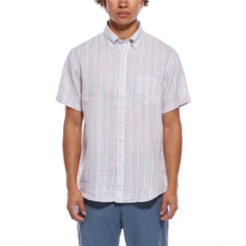 Brooks Brothers stripe linen shirt