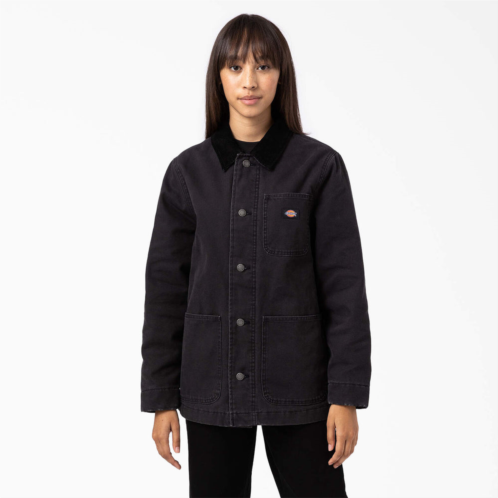 Dickies womens duck canvas chore coat