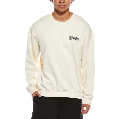 Helmut Lang ski schedule crewneck sweatshirt