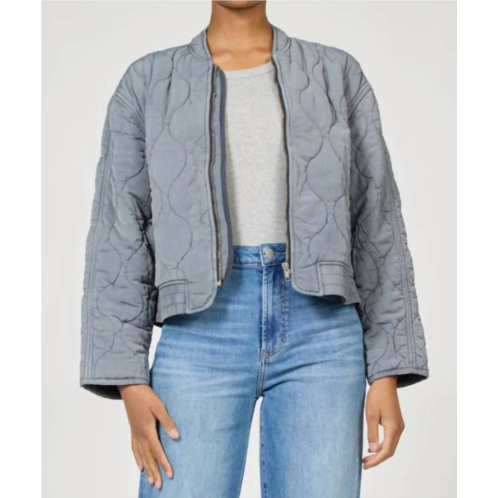 DEAR JOHN DENIM maverick turbulence jacket in slate gray