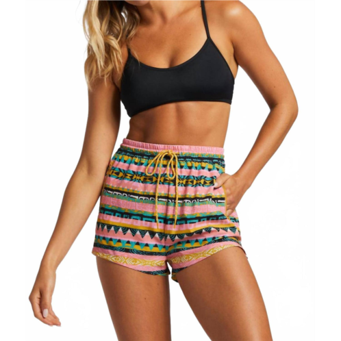 Billabong adventure shorts in sweet coral