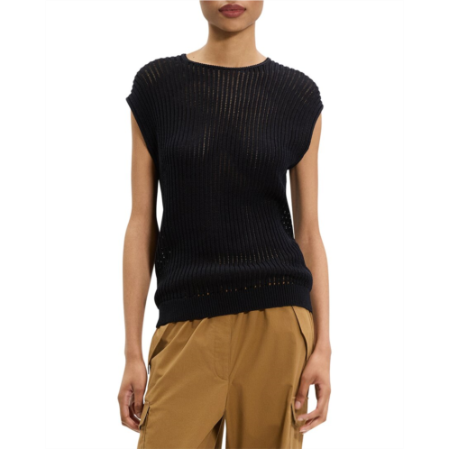 Theory textured sweater vest