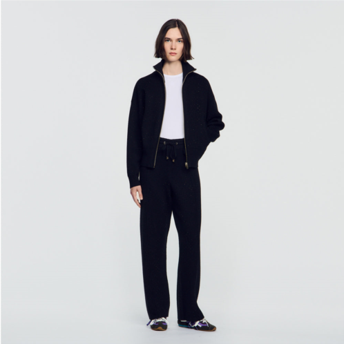 Sandro rhinestone jogging trousers