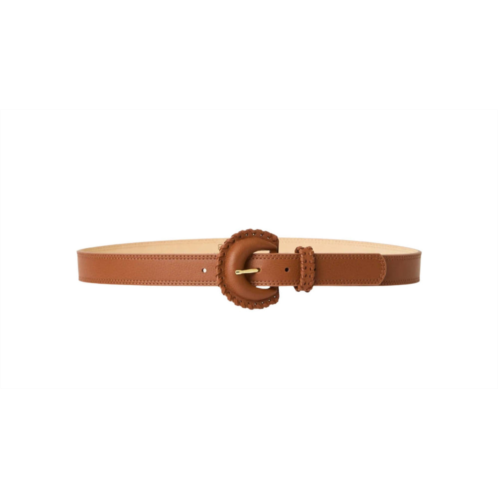 B-LOW THE belt womens owen leather belt in brandy