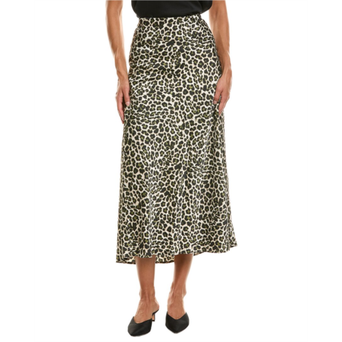 anne klein bias flared skirt