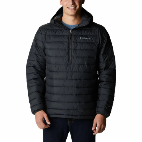 Columbia mens powder lite anorak jacket in black