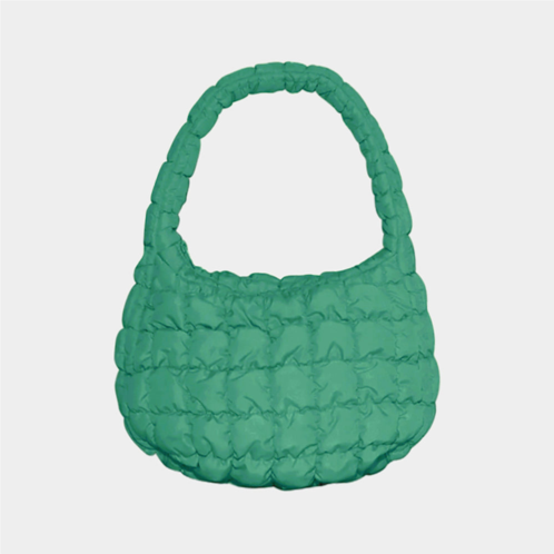 FASHNZFAB quilted puffer tote / shoulder bag cloud bag