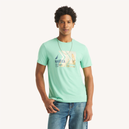 Nautica mens ocean explorers club graphic t-shirt