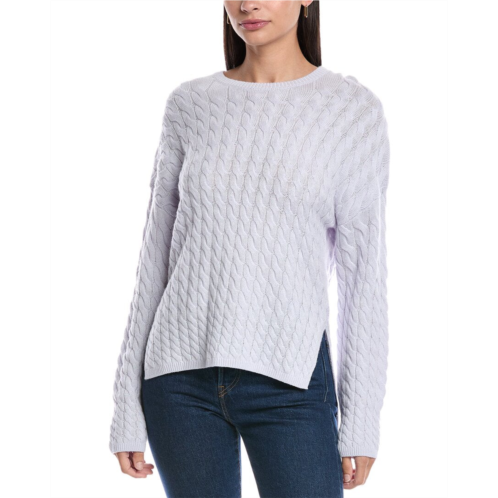 Theory karina cable wool & cashmere-blend sweater