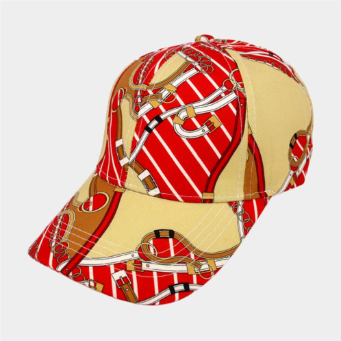 FASHNZFAB chain patterned baseball cap