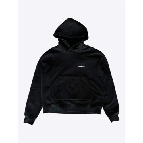 Amiri micro ma bar hoodie - black