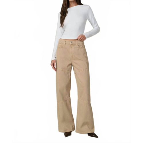 Joe the harlowe seamed jean in tigers eye