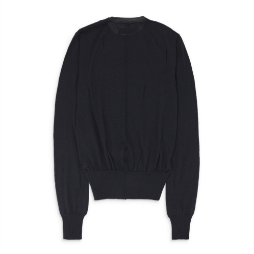 Amiri distressed cashmere black jumper