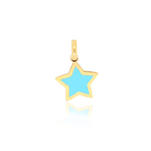 The Lovery turquoise star charm 13mm
