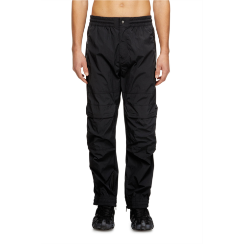 Diesel nylon pants with cargo pockets