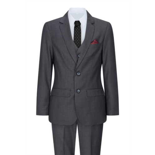 Oliver Tweed boys 3 piece charcoal grey classic retro suit
