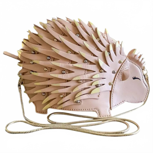 Kate Spade baja bound porcupine bag in gold pink
