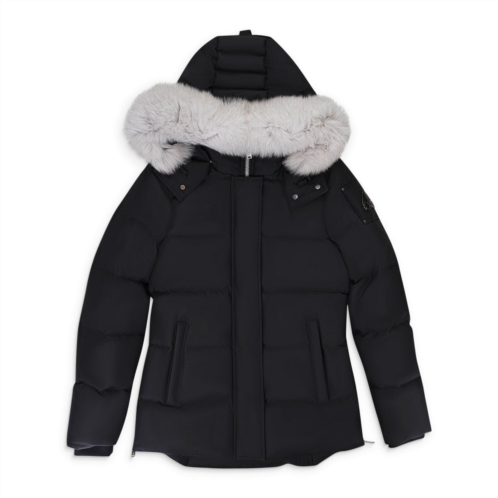 Moose Knuckles nwt w cloud 3q f blk w/nat puffer jacket size s $1150
