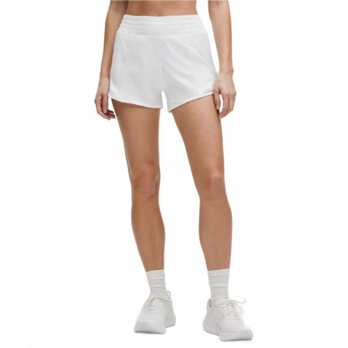 Lululemon hotty hot 4 low rise short in white