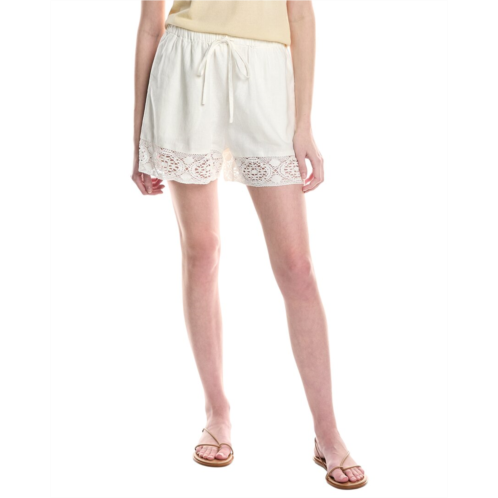 Electric & Rose sail linen-blend short