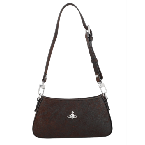 VIVIENNE WESTWOOD neutrals tasha soft lambskin shoulder bag