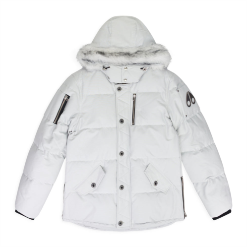 Moose Knuckles grey original 3q neoshear puffer jacket
