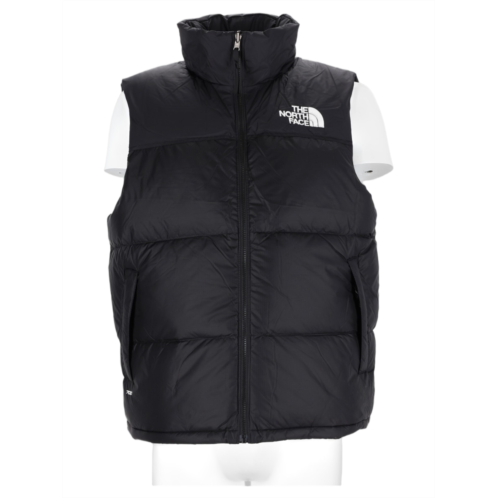 THE NORTH FACE black quilted high collar puffer vest