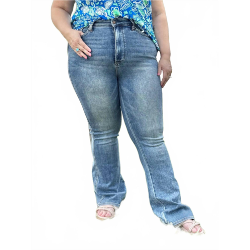 Judy Blue take the high road bootcut jean in Blue