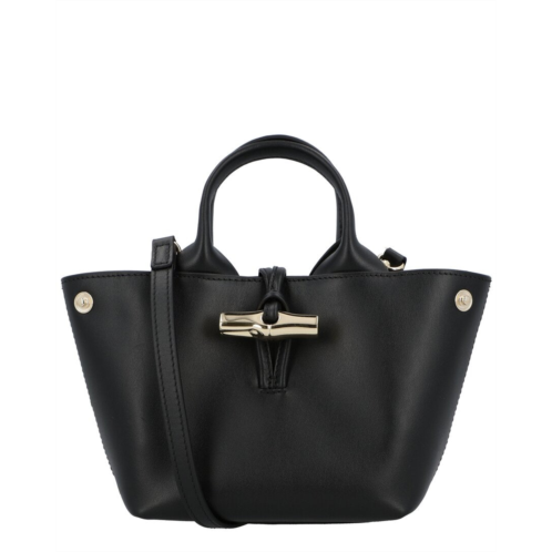 Longchamp le roseau xs leather handbag