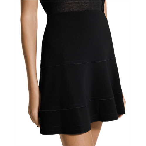 Theory admiral crepe skirt
