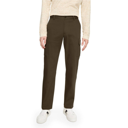 ON THIS DAY modern cargo pants in dark olive