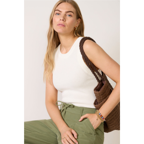 SANCTUARY womens in the mix sweater tank top