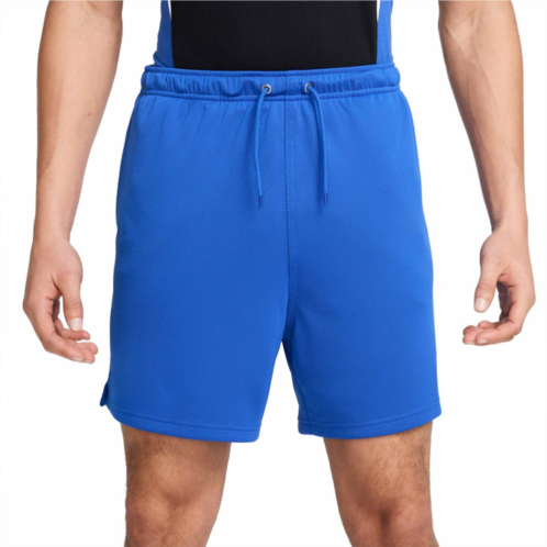 NIKE flow mesh shorts in game royal white