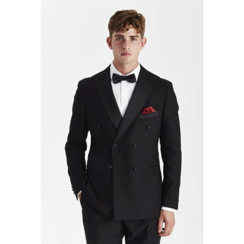 Paul Andrew double breasted blazer lapel dinner tuxedo jacket