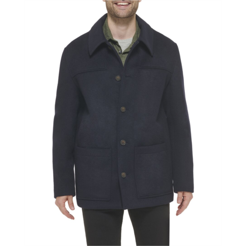 Cole Haan wool-blend coat