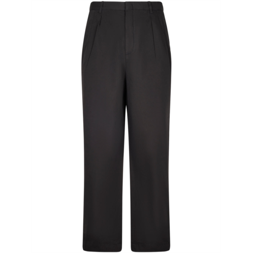CELLAR DOOR straight-leg trousers with mid-rise waist and pleated front