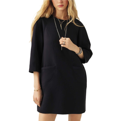 Ba&sh molyna wool-blend dress