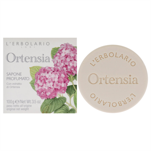 LErbolario perfumed soap - hydrangea by for unisex - 3.5 oz soap
