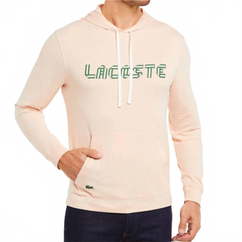 LACOSTE mens long sleeve logo sweatshirt in lata