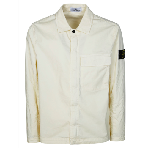 STONE ISLAND off-white compass logo shirt jacket