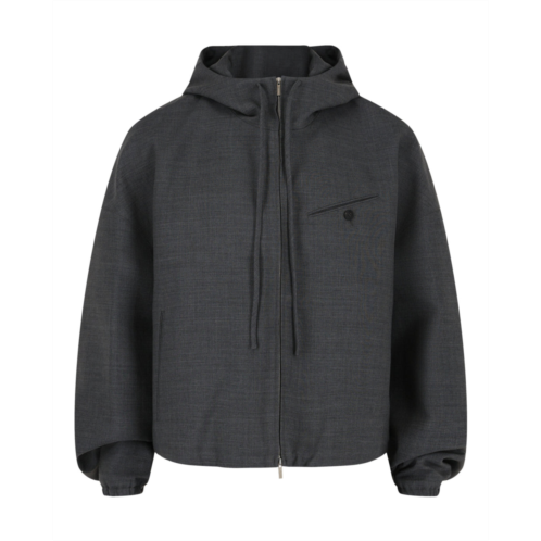 Salvatore Ferragamo wool zip-up jacket