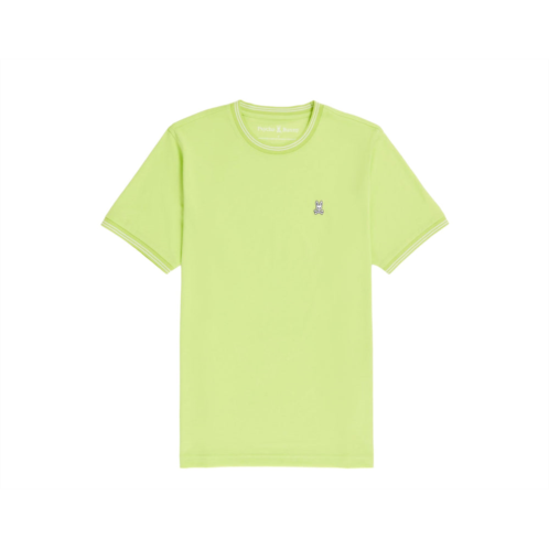 Psycho Bunny mens logan tee lime granita shirt b6u137x1pc-lmg