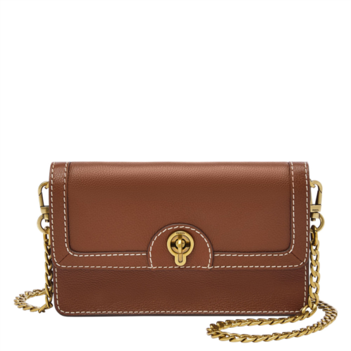 Fossil womens ainsley leather wallet crossbody